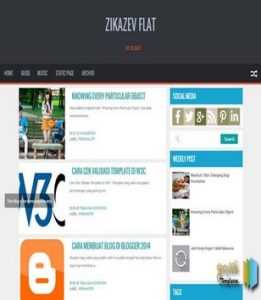 Zikazev Flat Responsive