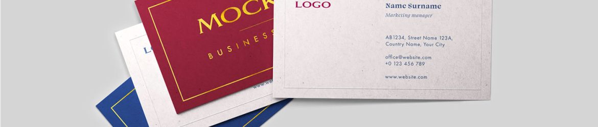 1 Free Laid Out Gold Foiled Business Card Mockup PSD