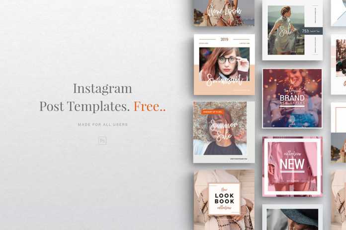 10 Instagram Fashion Post PSD Template