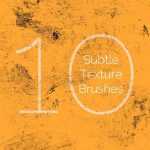 10 Subtle Texture Brushes