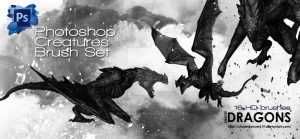 16 HD Dragons Brushes