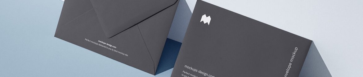 2 Free C6 Envelope Mockups PSD