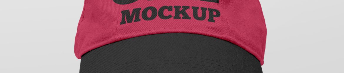 2 Free Curved Cap Mockups PSD Set