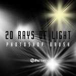 20 Free Rays of Light Photoshop Brushes — Sun Beams & God Rays | PsFiles