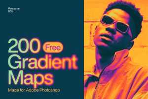 200 Free Photoshop Gradient Maps