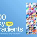 200 Sky Color Free Photoshop Gradients .GDR file