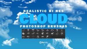 24 Free Realistic Cloud Photoshop Brushes 2026 — ABR Download | PsFiles