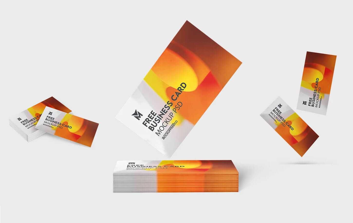 3 Free Business Card Mockup PSD - Free Photoshop Files
