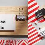 3 Free Elegant Branding Business Card Mockup PSD Files