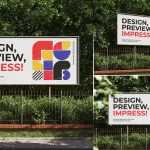 3 Free Outdoor Billboard Mockup PSD Files