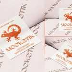 3 Free Square Paper Sticker Mockup PSD Set - Realistic Packaging Label & Logo Display