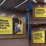 3 Free Underground Subway Billboard Mockup PSD Files