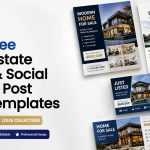30 Free Real Estate Flyer and Social Media Post PSD Templates for USA (2026 Collection)