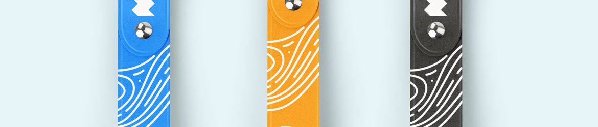 4 Free Strap Keychain Mockups PSD
