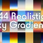 44 Realistic Sky Ps Gradients