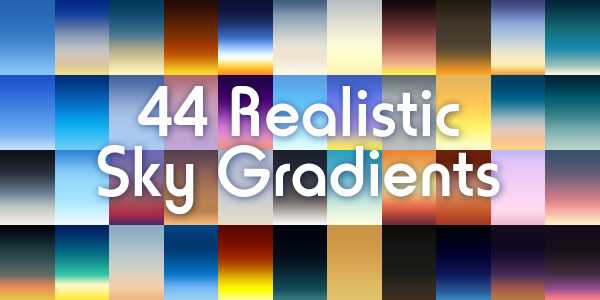 44 Realistic Sky Ps Gradients