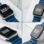 5 Free Apple Watch Mockups with Blue Band