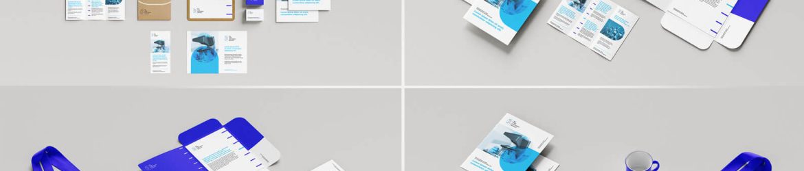 5 Free Corporate Branding Stationery Mockups PSD set