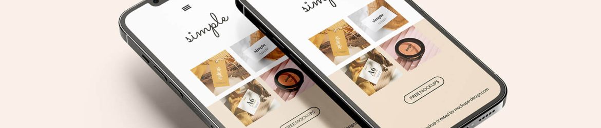 5 Free iPhone 13 Pro Mockup PSD set 5 Free iPhone 13 Pro Mockup PSD set