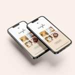 5 Free iPhone 13 Pro Mockup PSD set
