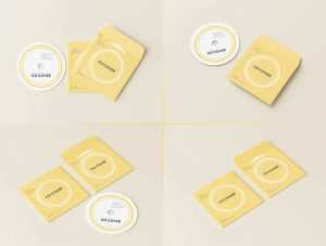 5 Free Paper CD Cover and Disc Mockup PSD Files