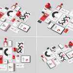 5 Free Premium Stationery & Office Supplies Mockup PSD Files