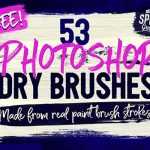 53 Dry Brushes Made From Real Brush Strokes