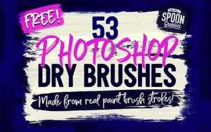 53 Dry Brushes Made From Real Brush Strokes