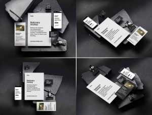 6 Free Brand Identity Mockups PSD PSD