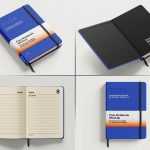 6 Free Luxury Diary / Personal Journal Mockups PSD set - Best Free Mockups