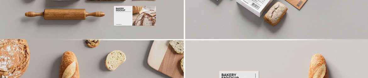 7 Free Bakery Branding Mockup PSD Files - Free Adobe Photoshop Files