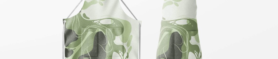 7 Free Male / Female Kitchen Apron Mockup PSD Files