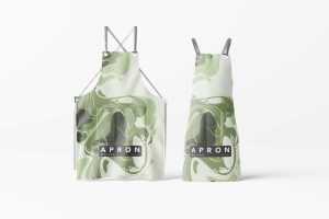 7 Free Male / Female Kitchen Apron Mockup PSD Files