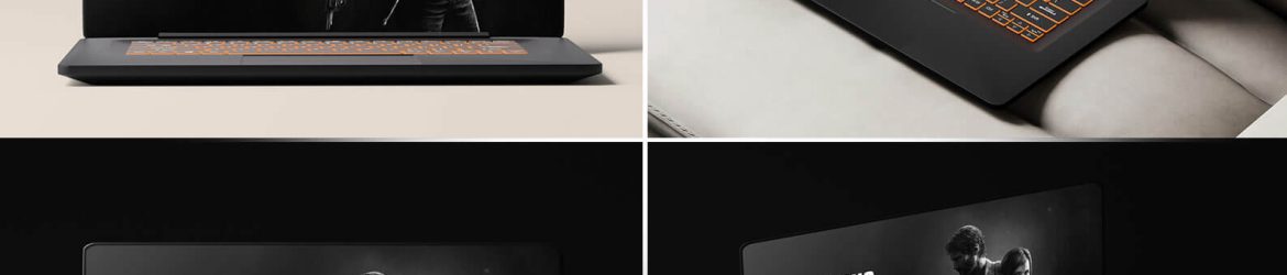 8 Free Gaming Laptop Mockup PSD Files PSD 8 Free Gaming Laptop Mockup PSD Files PSD