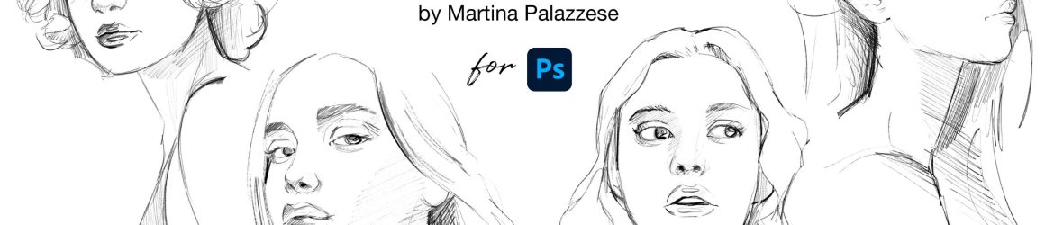 8 Free Pencil Brushes For Photoshop