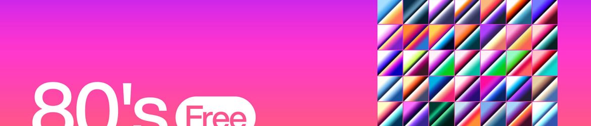 80s Chrome Free Photoshop Gradients .gdr file