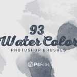 93 Free Watercolor Photoshop Brushes