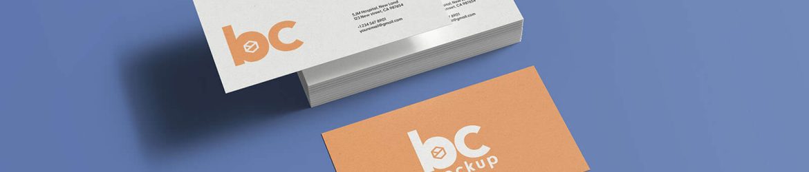 A Free Creative Business Card Mockup PSD A Free Creative Business Card Mockup PSD