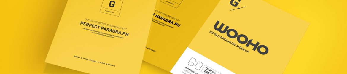 A4 Bifold Brochure Mockup A4 Bifold Brochure Mockup