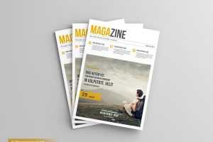 A4 Magazine Mock-Up