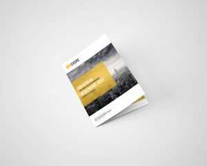A5 Bifold Brochure Mockup