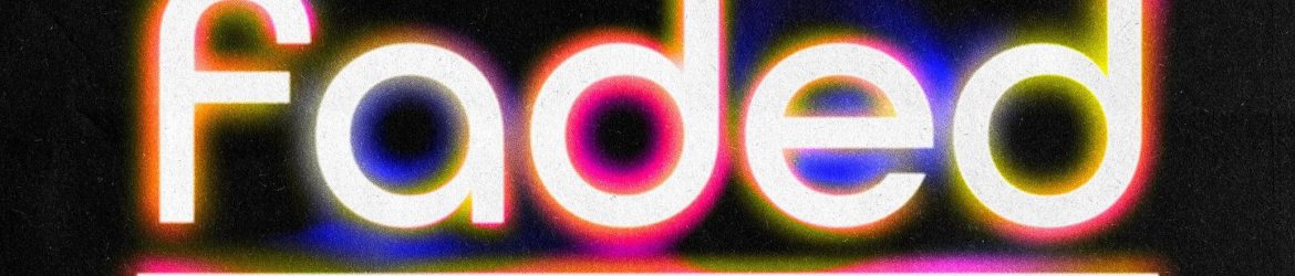 Acid Neon Blur Text Effect PSD Free - Editable Text Effects