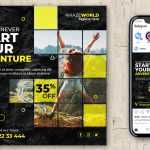 Adventure Trip Free Travel Social Media Post Design PSD Template