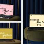 Apple MacBook Pro Scenes Mockup