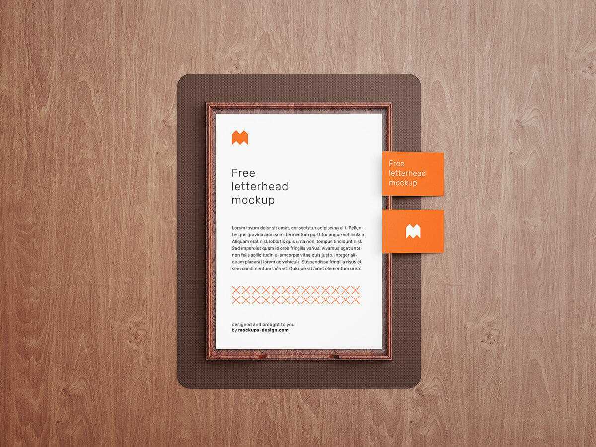 Appreciation Letter Showcasing Mockups Free PSD in 2 Different Views