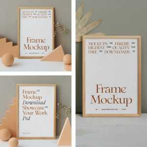 B2 Frame Mockups