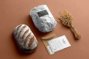 Bakery Scene Free Branding Mockup - Free Adobe Photoshop Files