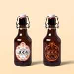 Beer Bottle Mockup - Free PSD Download Beer Bottle Mockup