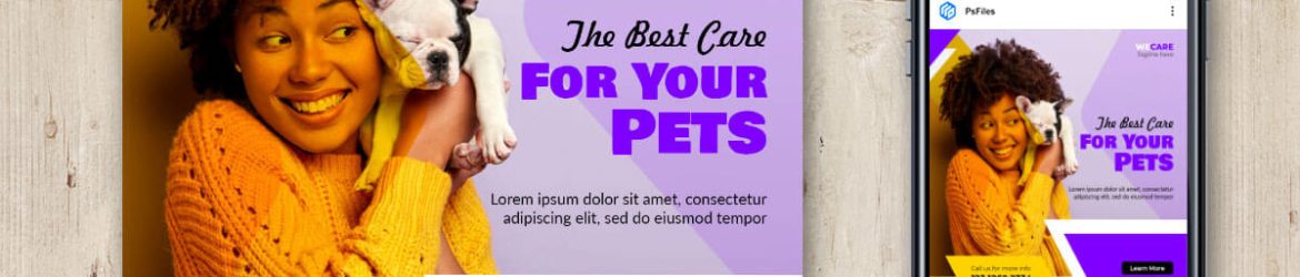 Best Pet Car Shop Free Instagram Post Design Template PSD