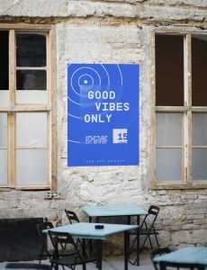 Big Poster on Urban Wall Free Mockup - Free Photoshop Files